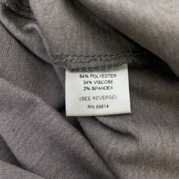 Stella Carakasi Asymmetrical Hem Dress Womens Sz S Long Sleeve Lagenlook Stretch - Picture 7 of 9